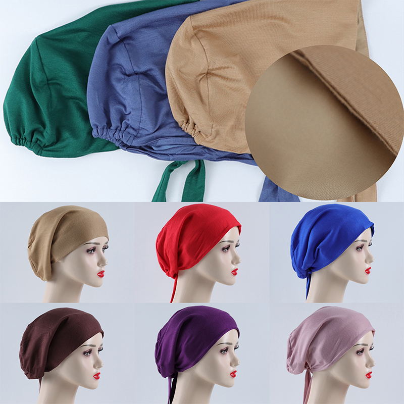 G384 Hudvennlig Elastisk Hijab Undercap