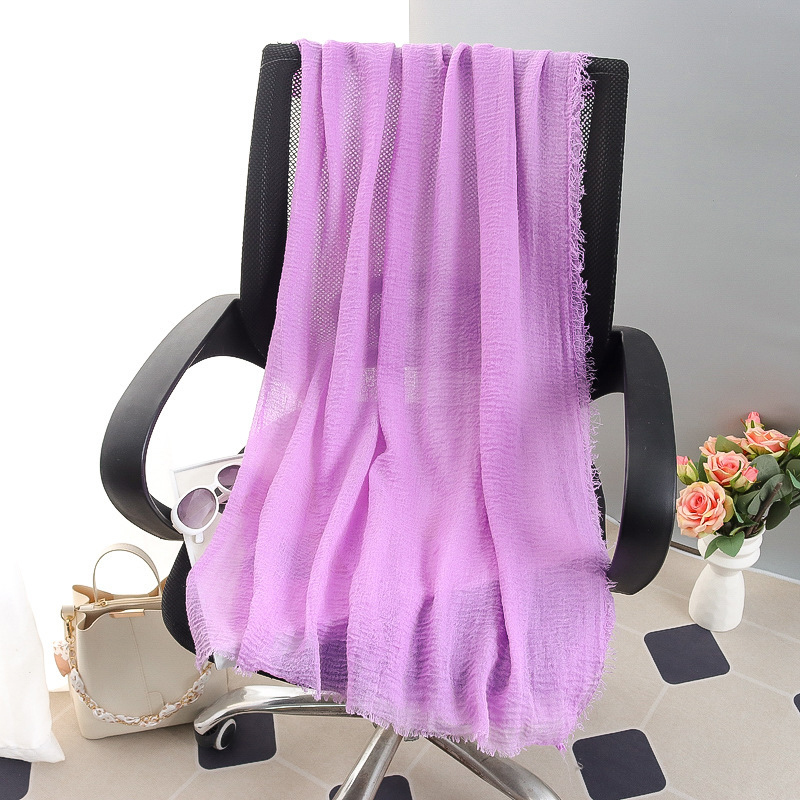 G245 Myk og pustende Voile Hijab