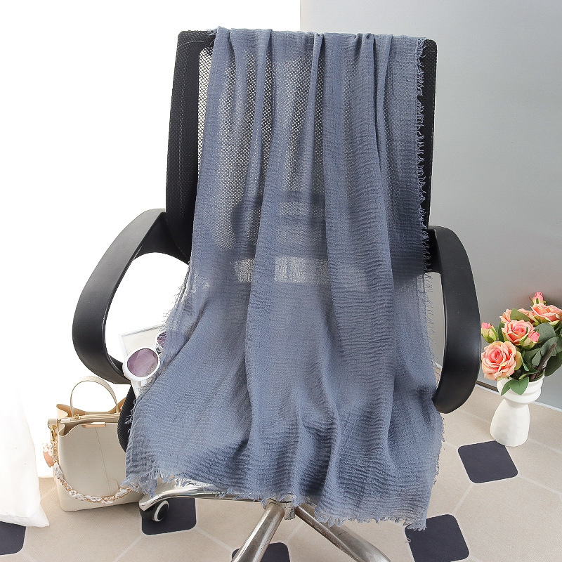 G245 Myk og pustende Voile Hijab