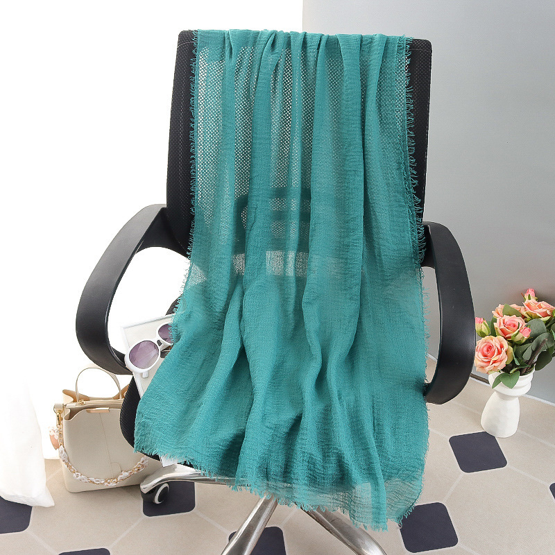 G245 Myk og pustende Voile Hijab