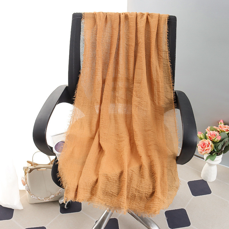 G245 Myk og pustende Voile Hijab