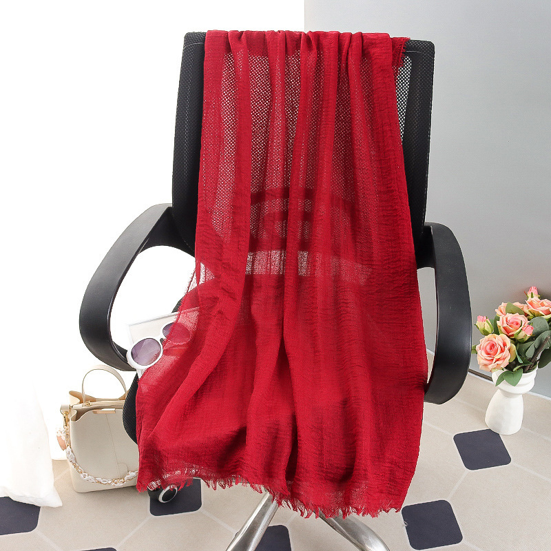 G245 Myk og pustende Voile Hijab