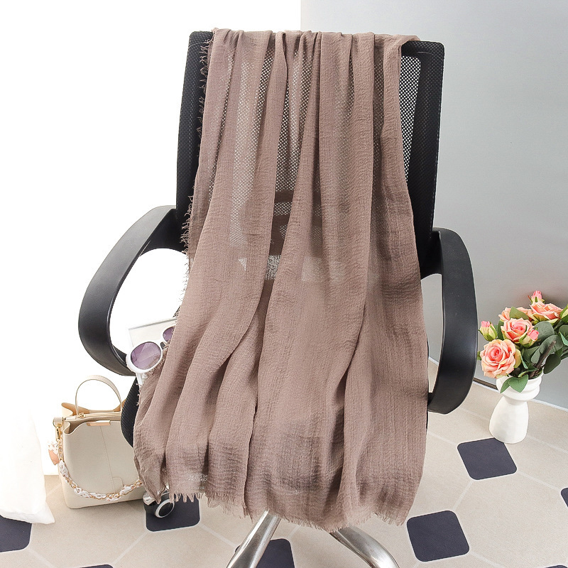 G245 Myk og pustende Voile Hijab