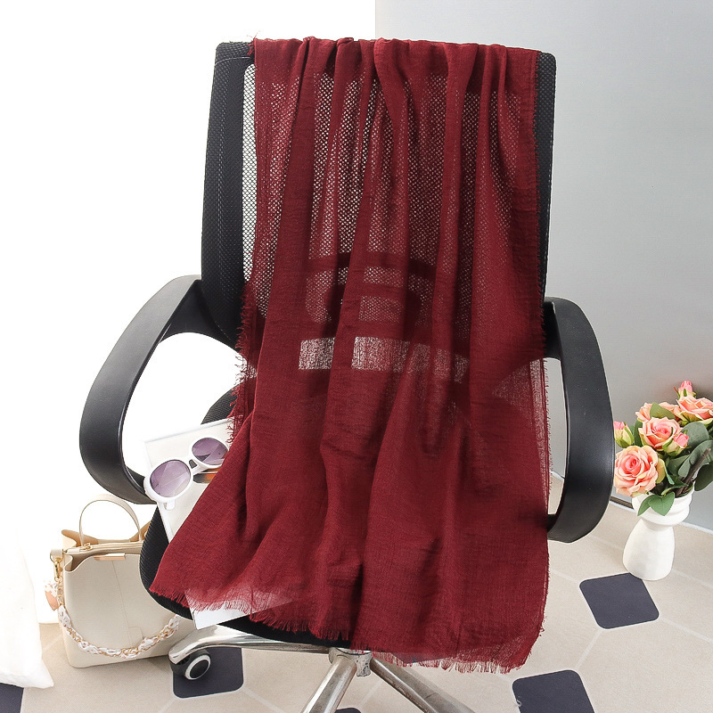 G245 Myk og pustende Voile Hijab