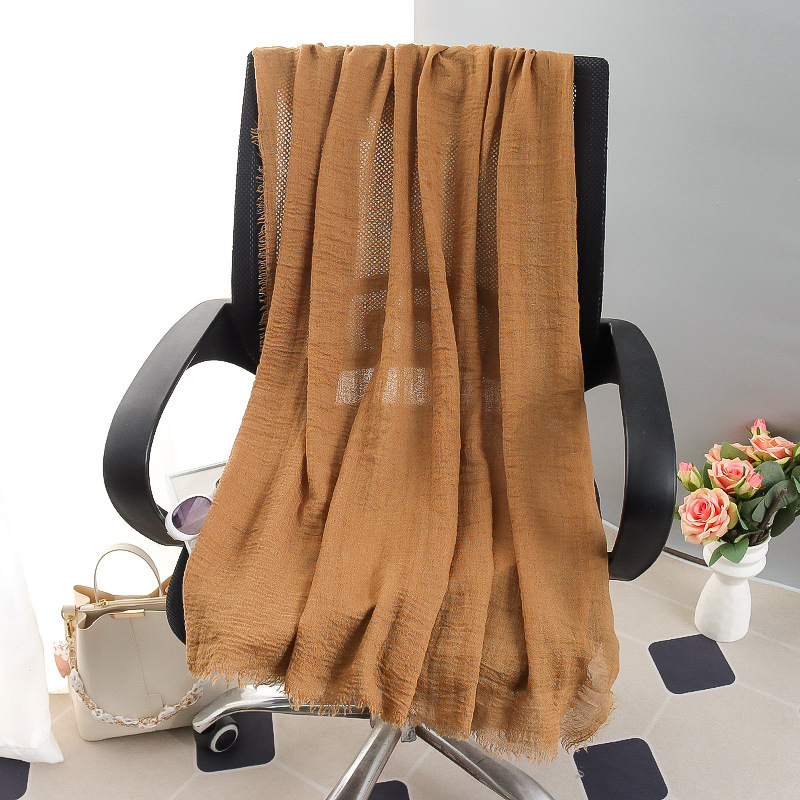 G245 Myk og pustende Voile Hijab