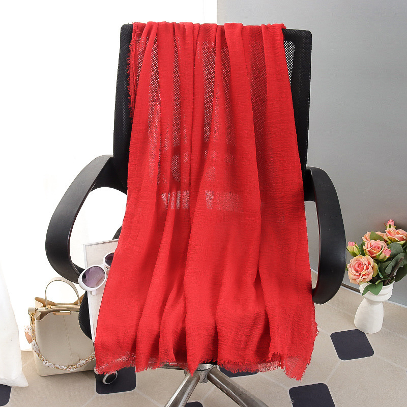 G245 Myk og pustende Voile Hijab