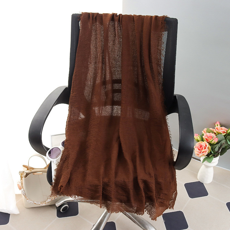 G245 Myk og pustende Voile Hijab