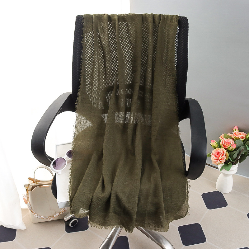 G245 Myk og pustende Voile Hijab