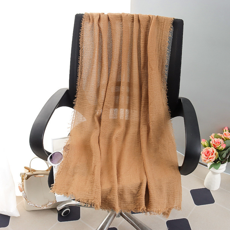 G245 Myk og pustende Voile Hijab