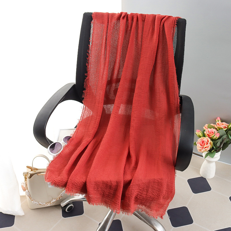 G245 Myk og pustende Voile Hijab