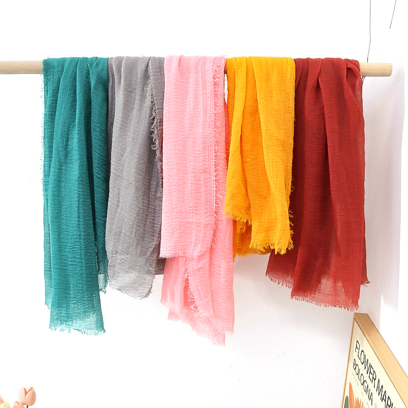 G245 Myk og pustende Voile Hijab