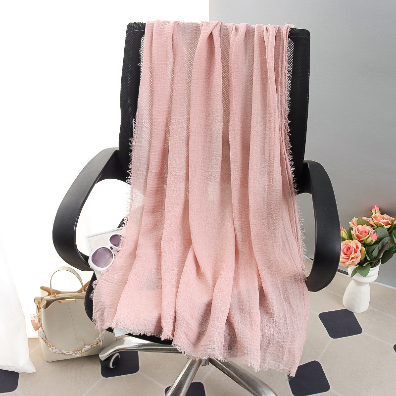 G245 Myk og pustende Voile Hijab