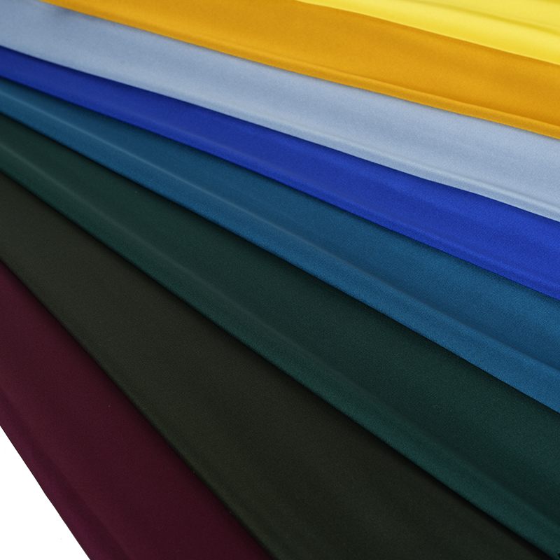 50D Stretch Satin Chiffon farget