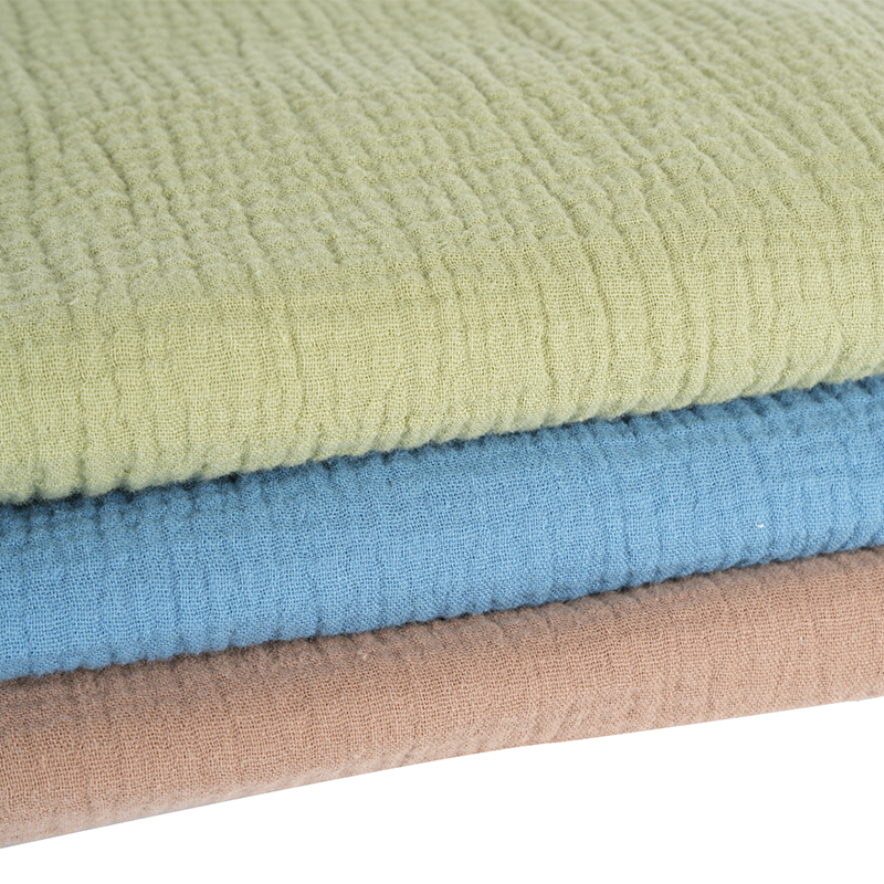 40-talls bomull dobbel crepe