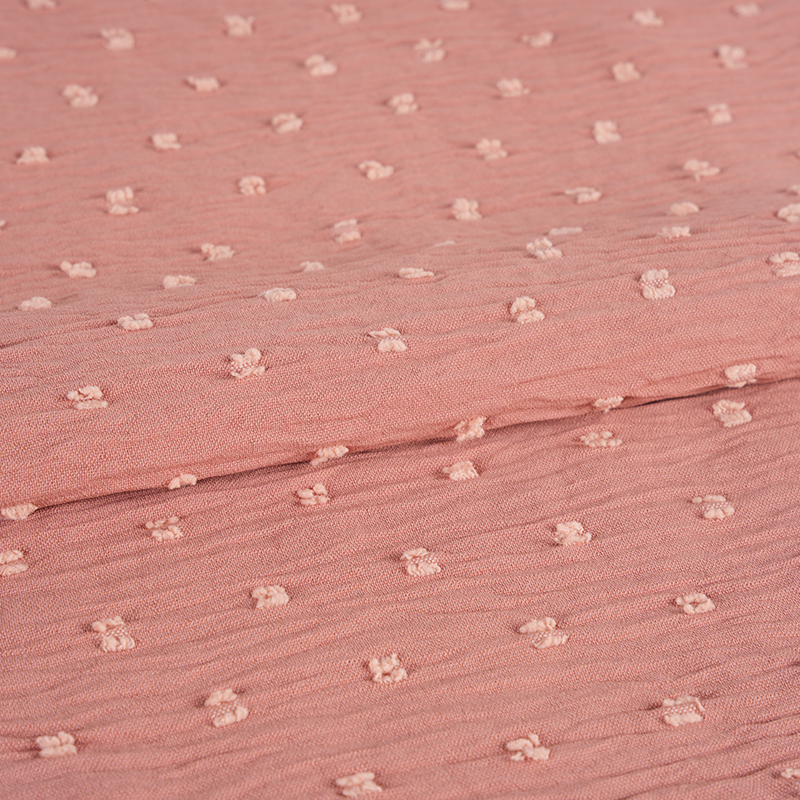 180dcey Fire sider Elastisk ull Point Cut Flower Uragiri Stoff