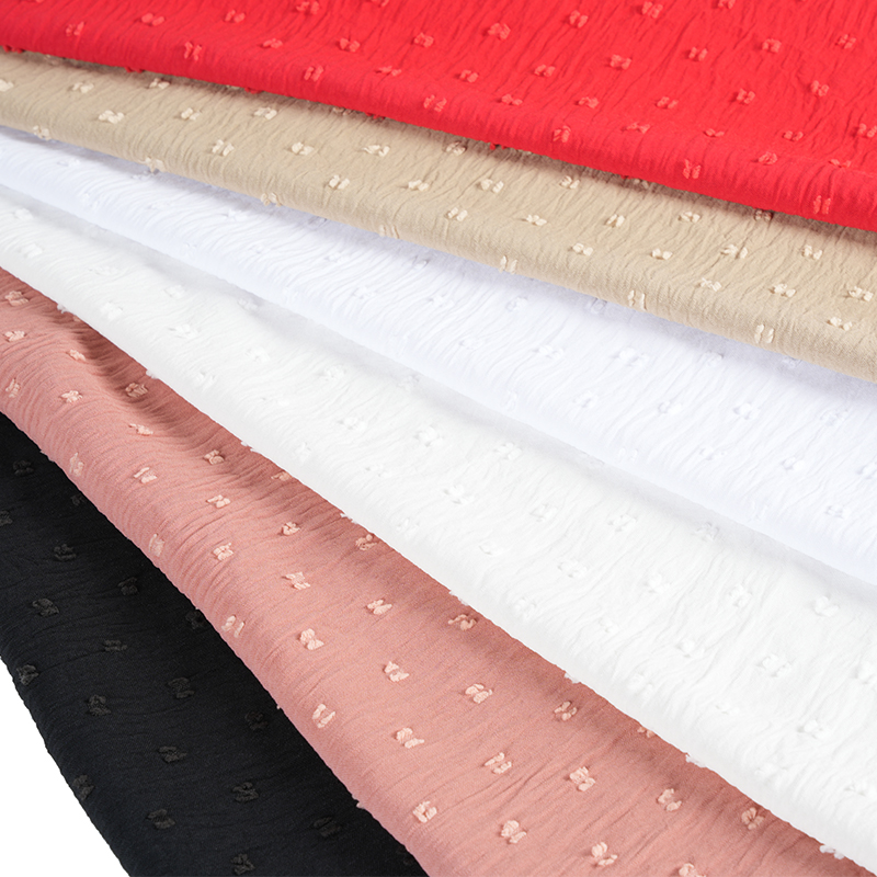 180dcey Fire sider Elastisk ull Point Cut Flower Uragiri Stoff