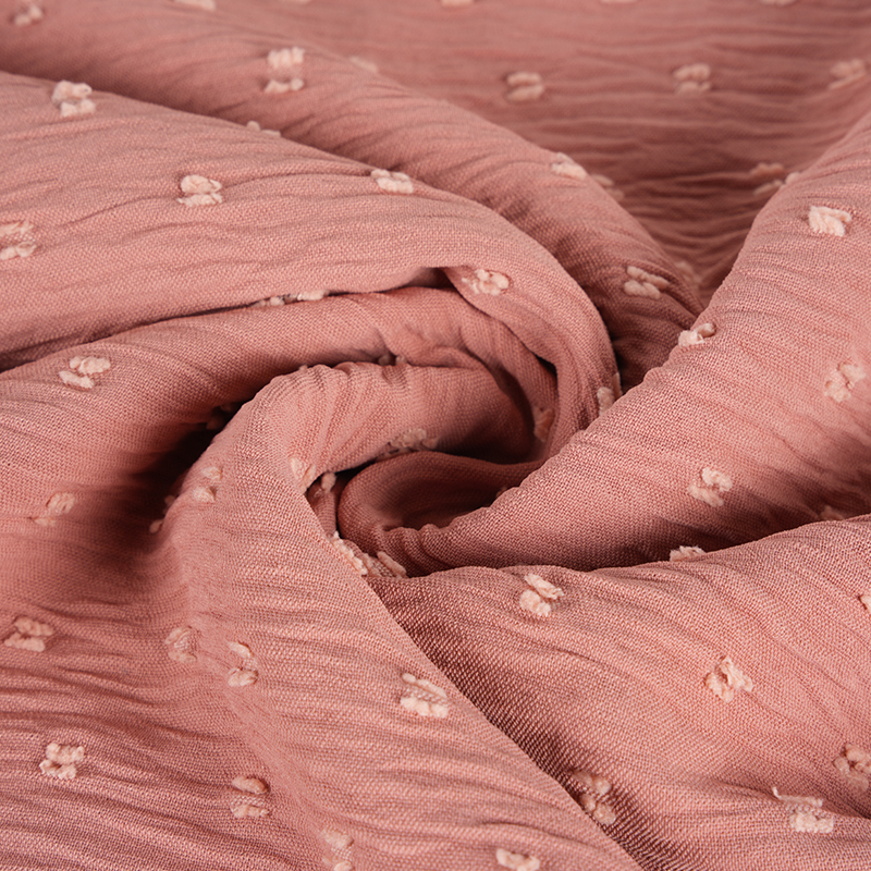 180dcey Fire sider Elastisk ull Point Cut Flower Uragiri Stoff