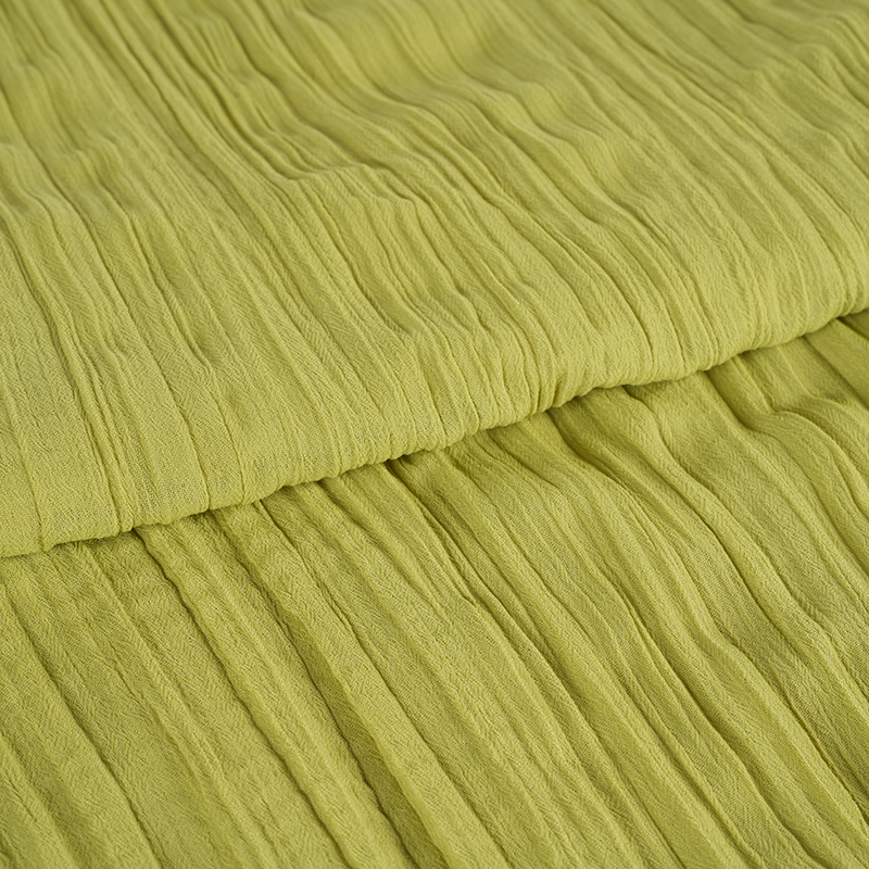 75d Chiffon Crepe Plisserte stoffer