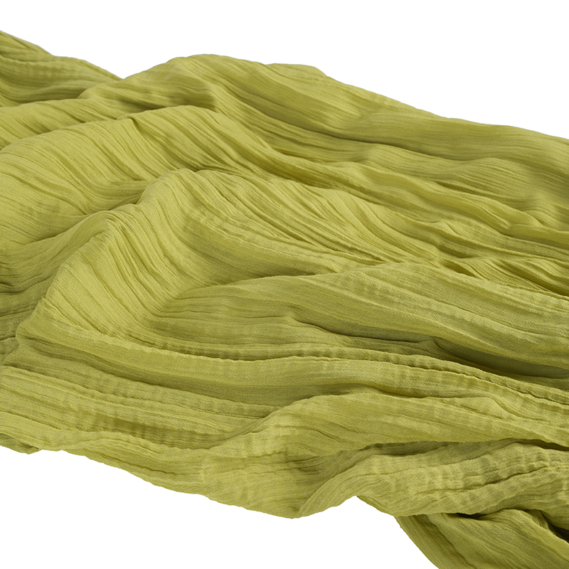 75d Chiffon Crepe Plisserte stoffer