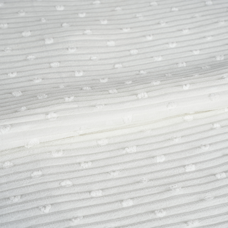 75dn Nano Crepe Cut Og Presset Crepe plissert stoff