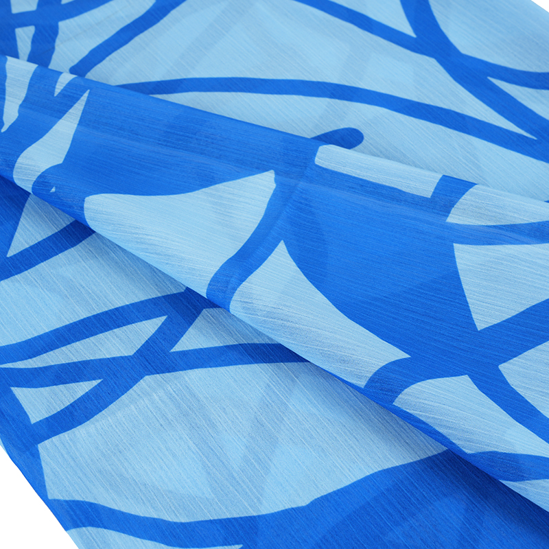 BD2503 75D Dream Space Chiffon Print Crepe Stoff