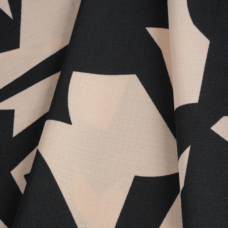 5068 Linglong hamp rosa og svart stoff