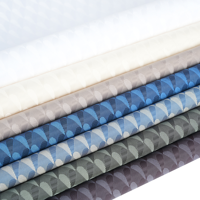 Polyester kationisk tofarget symmetrisk kjærlighet Jacquard-farging