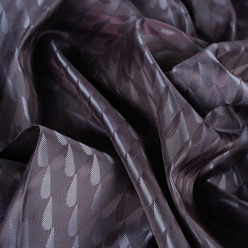 Polyester kationisk tofarget symmetrisk kjærlighet Jacquard-farging