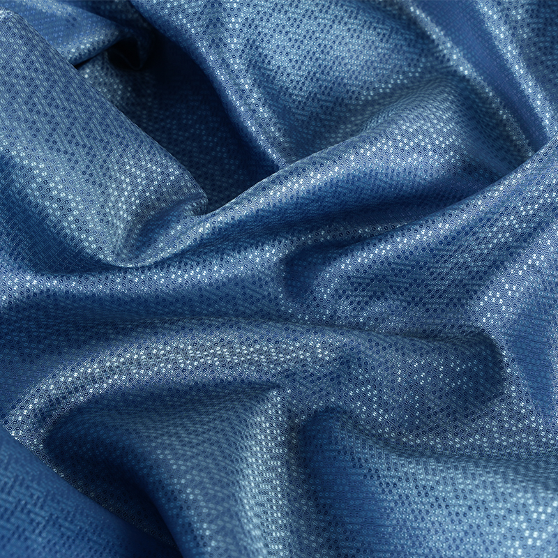 Polyester Kationic Wave Jacquard