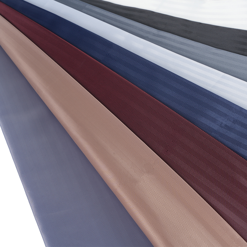 Polyester 0,5 Dreie Stripes Liten Jacquard