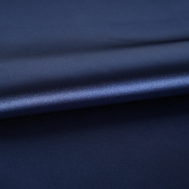 50D*50D farget glanset tvinnet stretch satengfargestoff