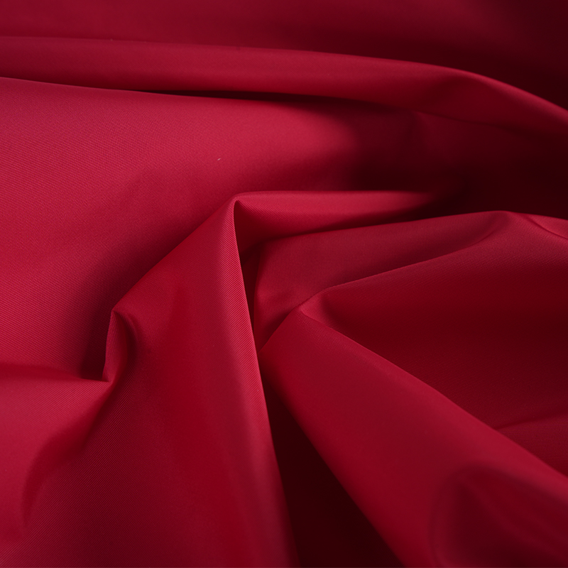 75D FDY Full Twist Plain Imitation Memory med PU-belegg og vanntettingsstoff