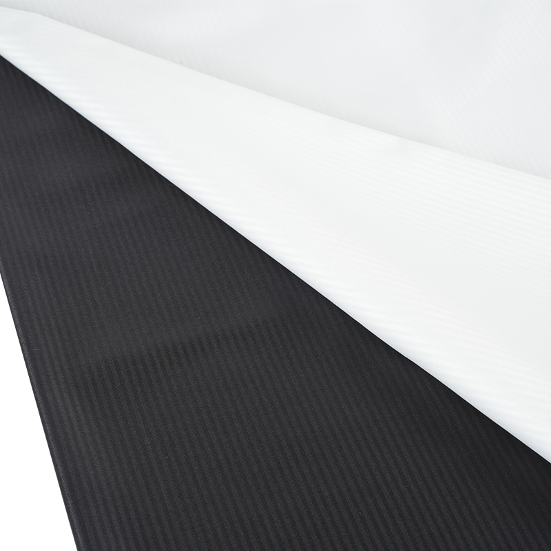 Polyestergarnfarget Jacquard-stripet lommestoff