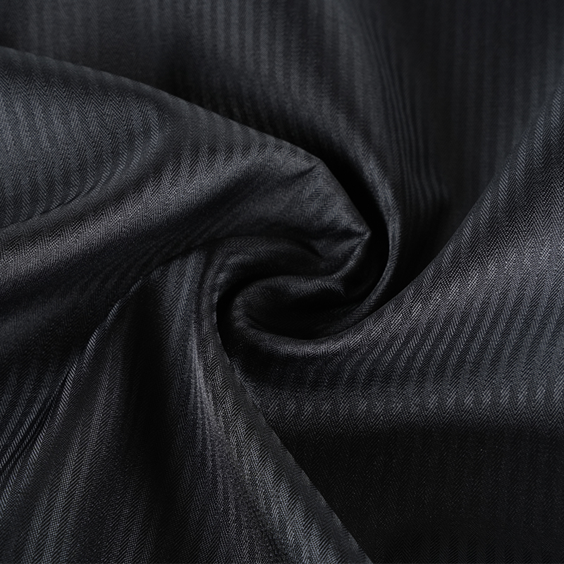 Polyester Stripe Lommestoff