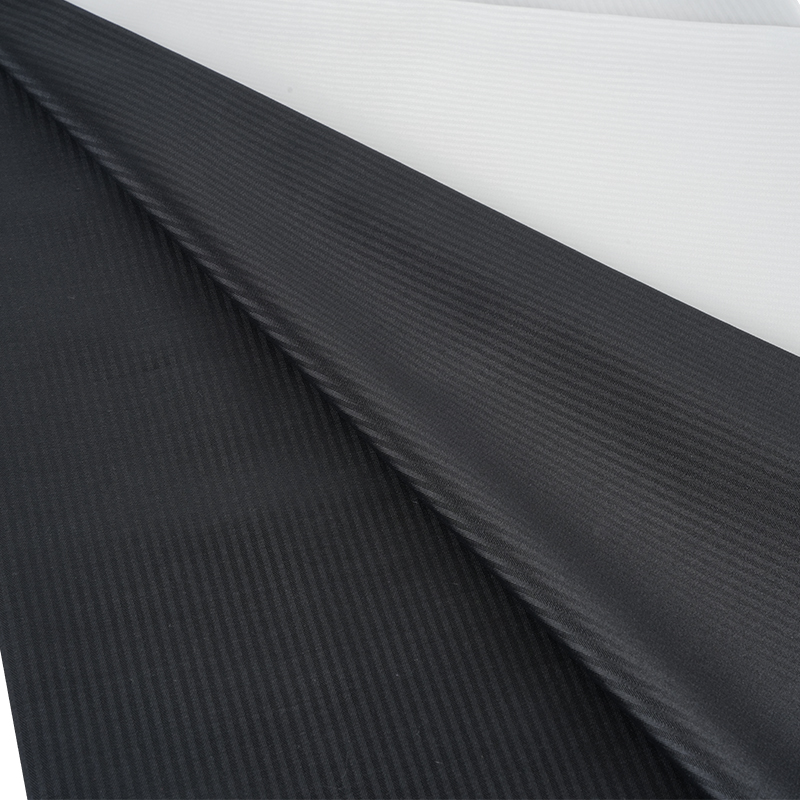 Polyester Stripe Lommestoff