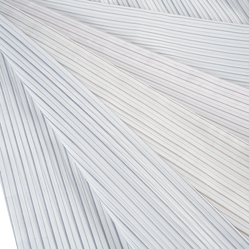 100% polyester stretch stripete ermet fôrstoff