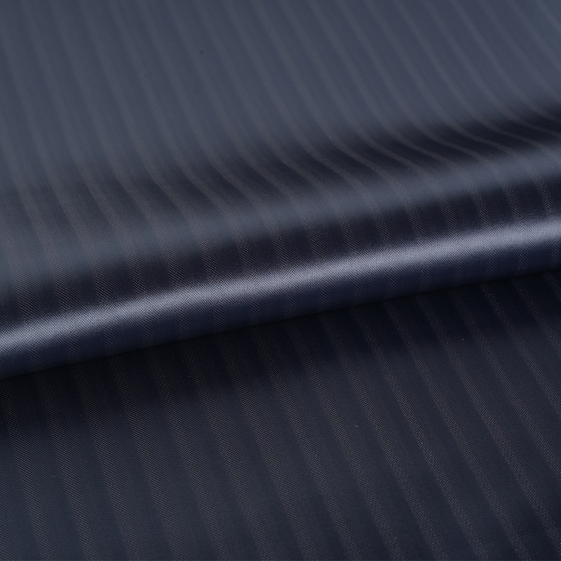 PV Satin Skjult Stripe Stoff