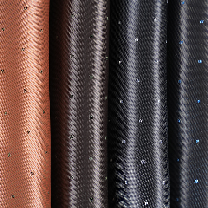 PV Satin Dot Jacquard Stoff