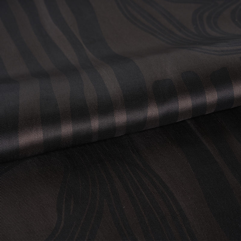 120D Rayon Twill Stripe Print Stoff
